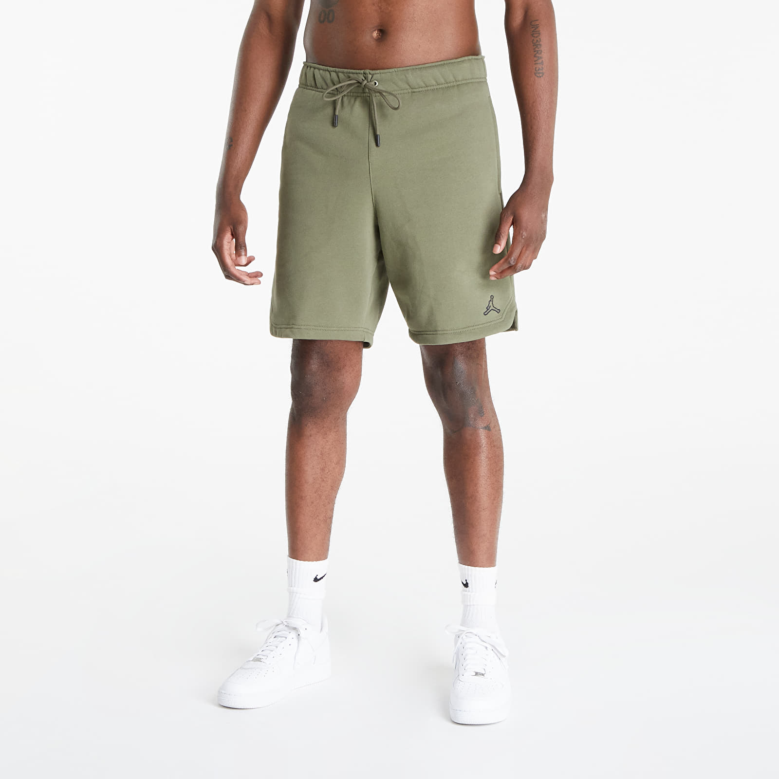 Olive green jordan shorts online