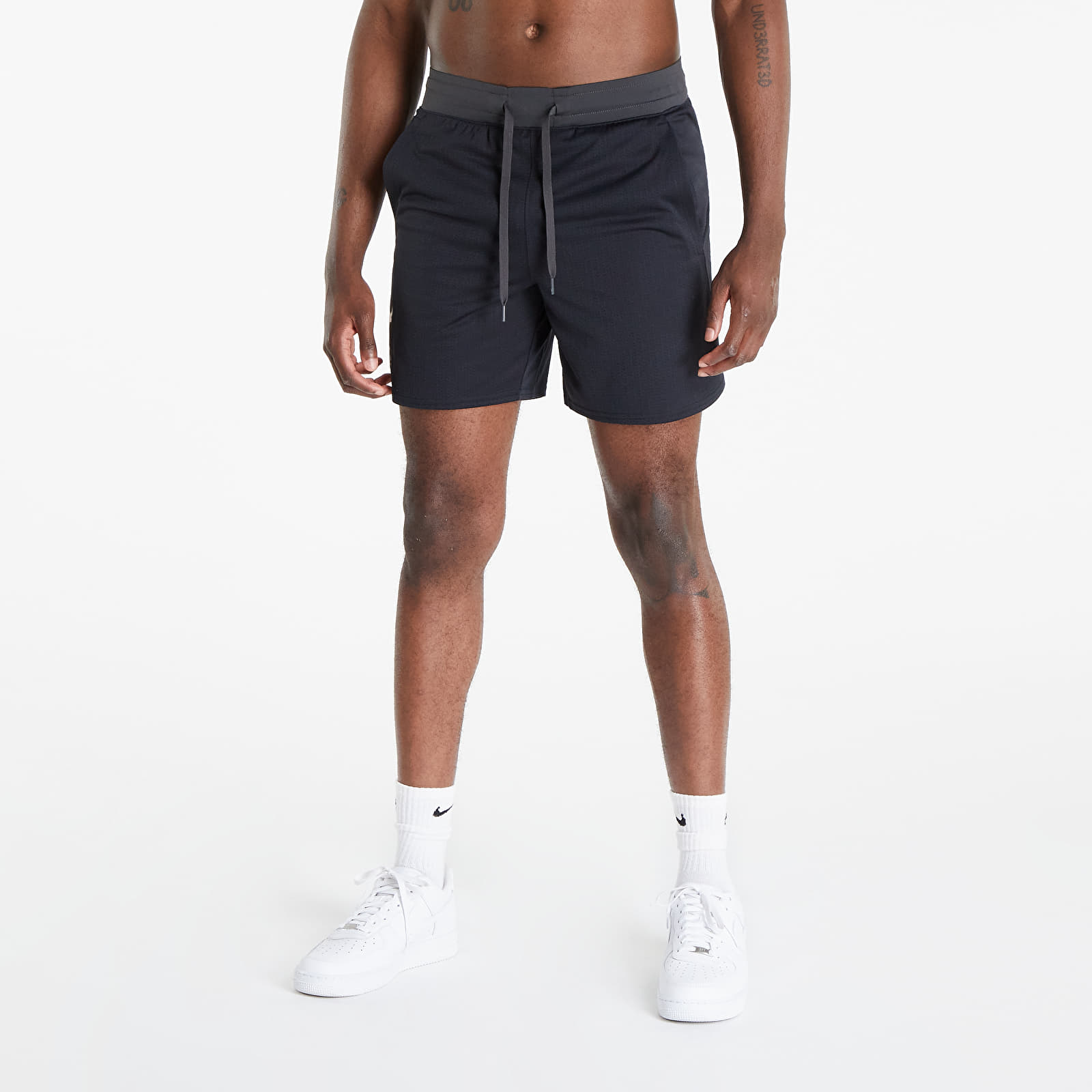 Shorts Under Armour Project Rock Mesh Shorts Black/ White