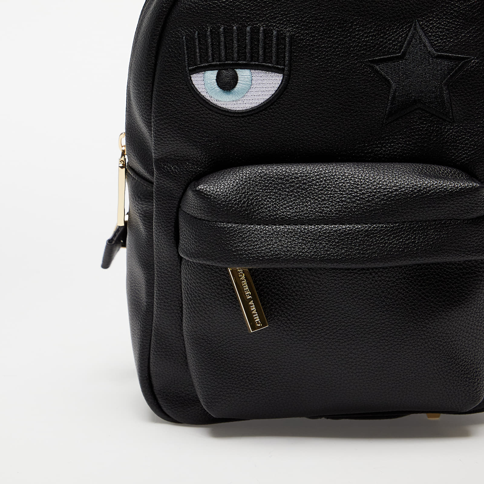 Chiara Ferragni Grainy Pu Bag Black | Footshop