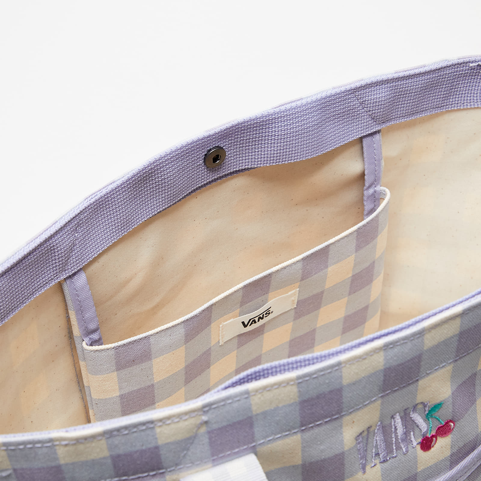 Ristilaukut Vans Mixed Up Gingham Tote Languid Lavender