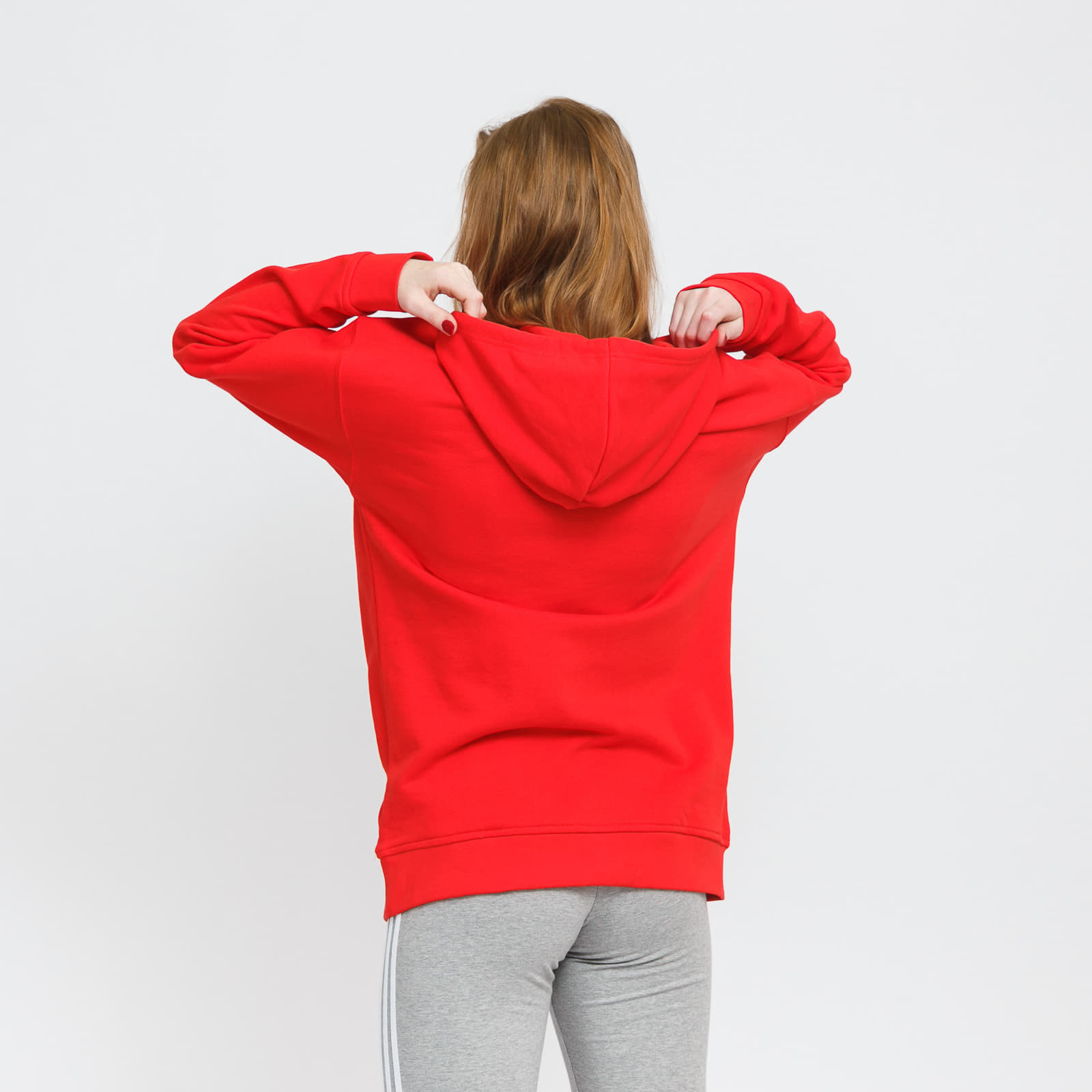Hoodies en truien adidas Trefoil Hoodie Red