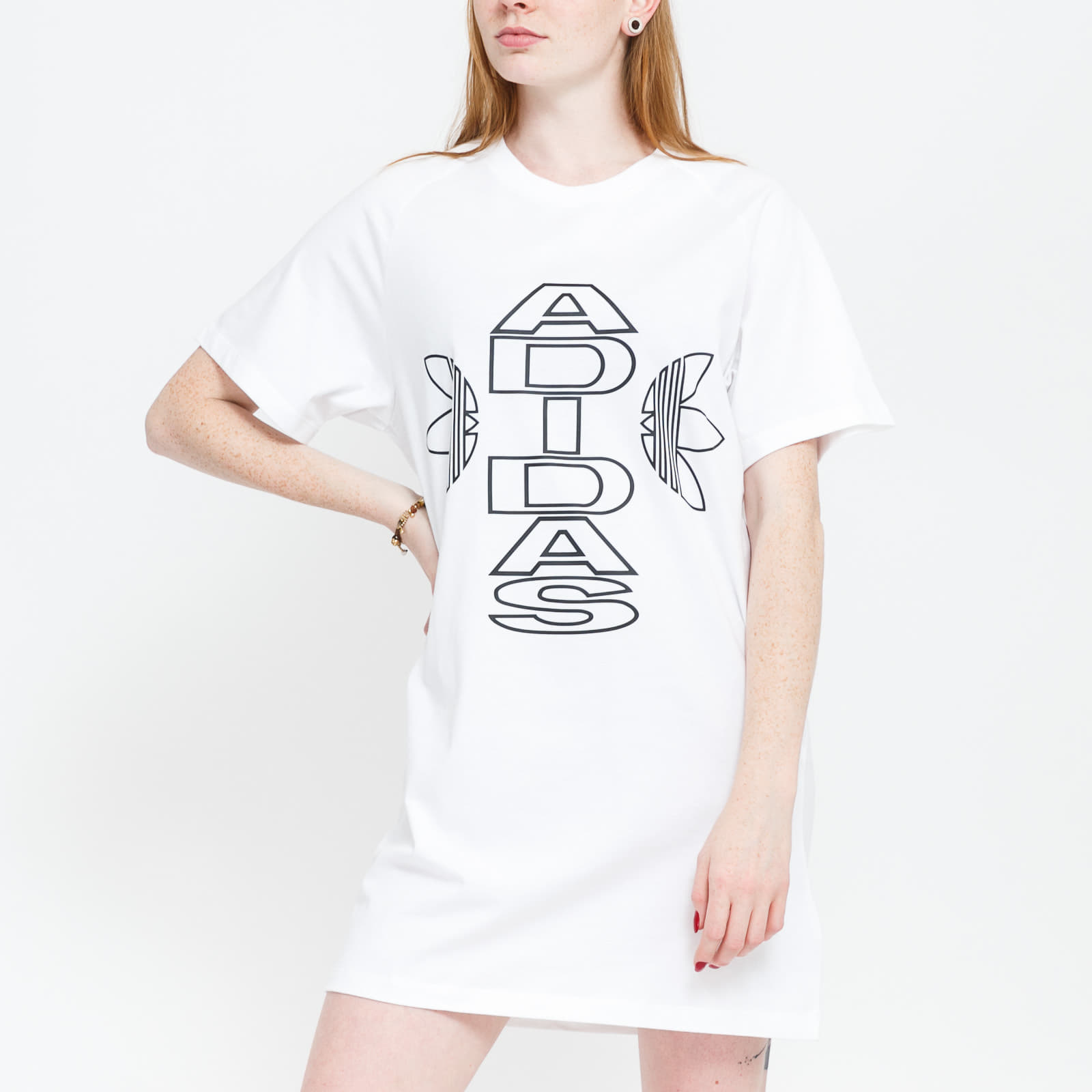 Rochii adidas Tee Dress White