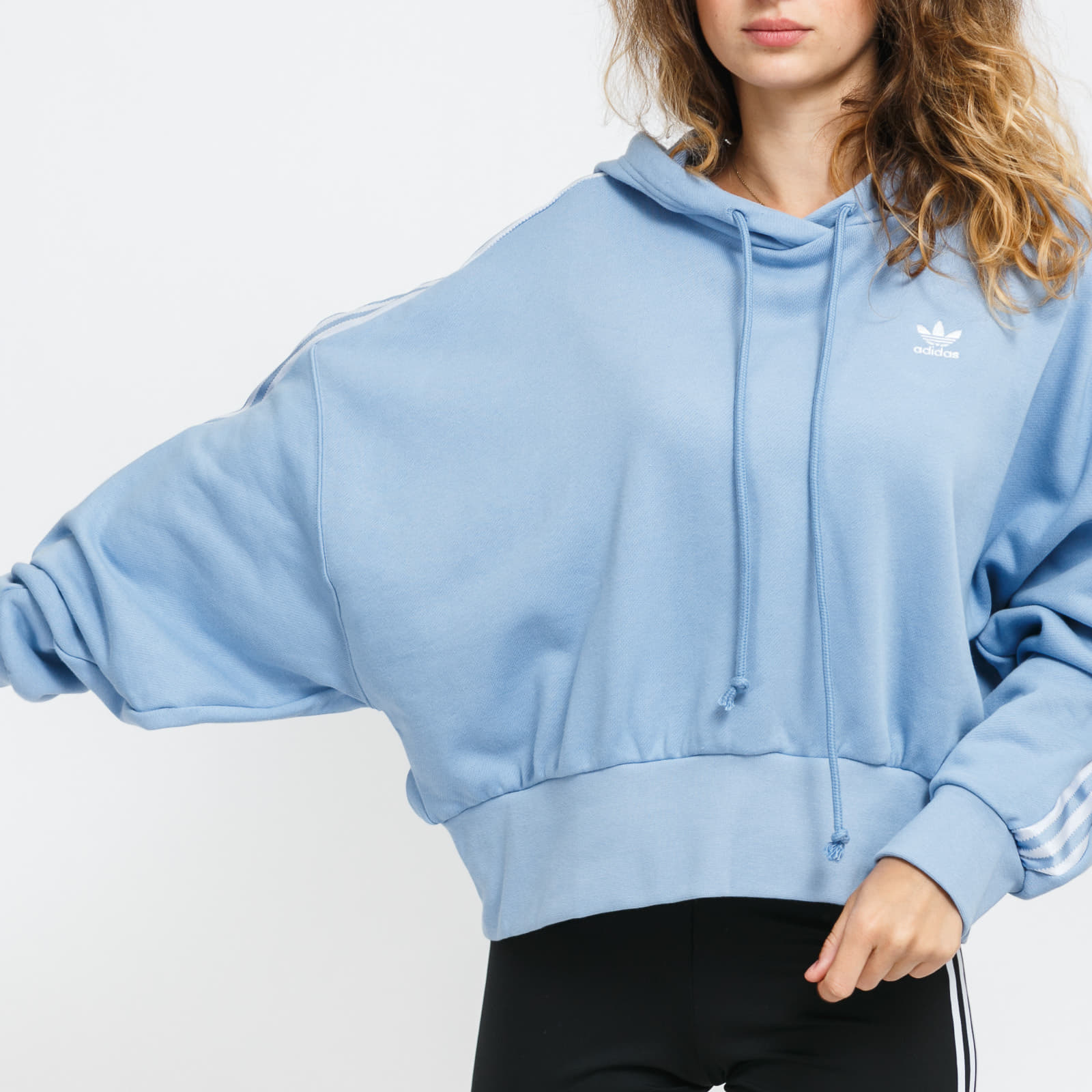 Fuzzy adidas hoodie hot sale