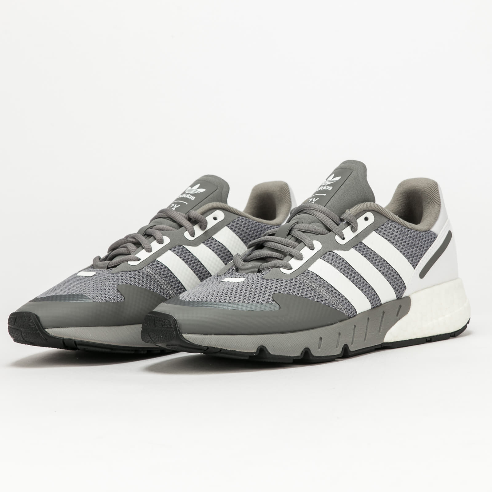 Încălțăminte și sneakerși pentru bărbați adidas Originals ZX 1K Boost Grey Three/ Cloud White/ Core Black