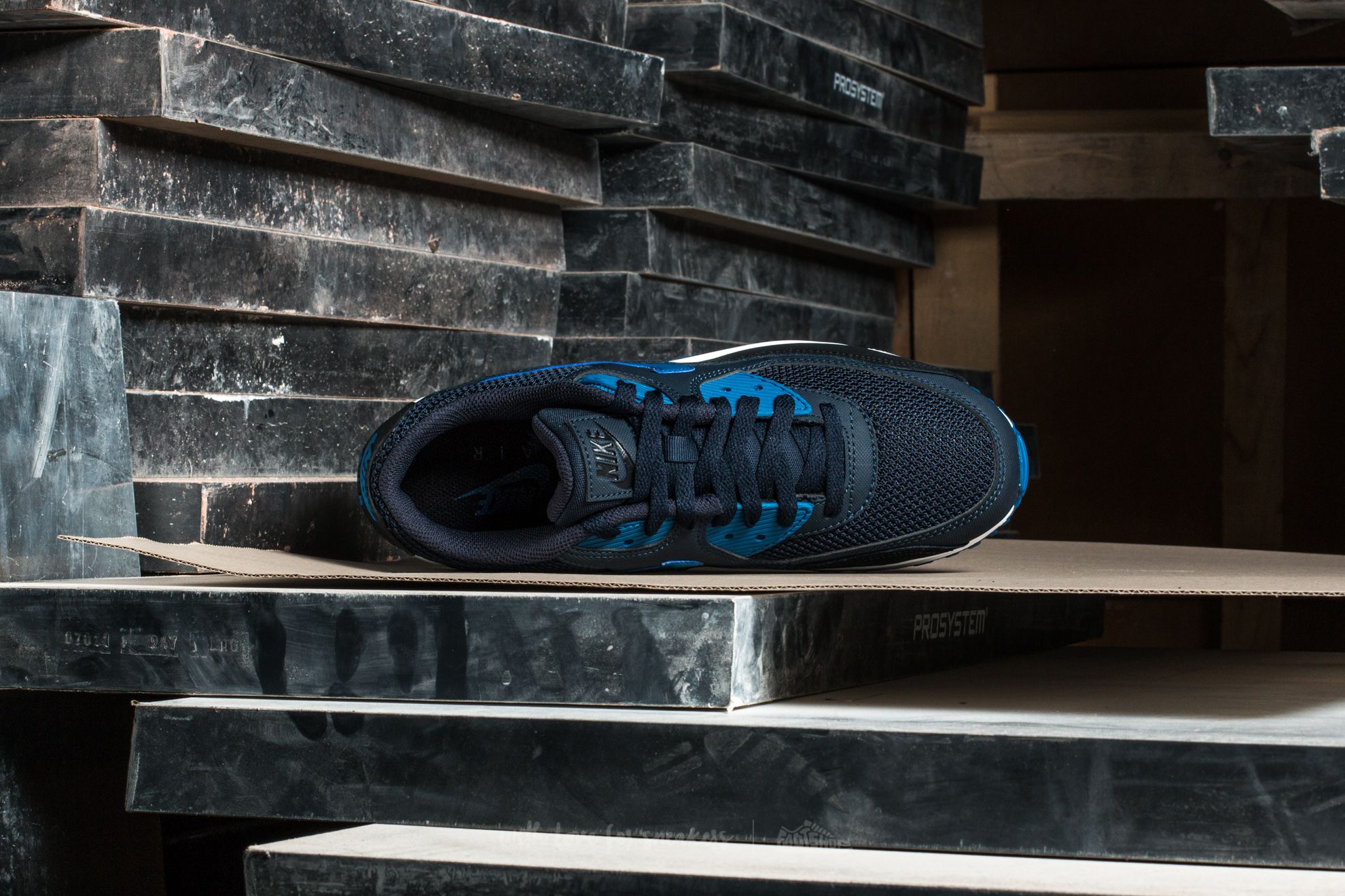 Men's shoes Nike Air Max 90 Essential Dark Obsidian/ Court Blue-Black