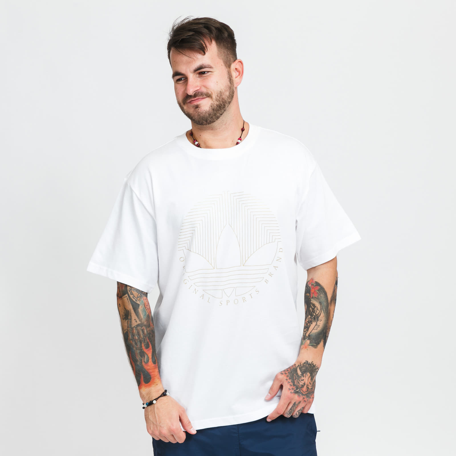 adidas Deco Trefoil Tee