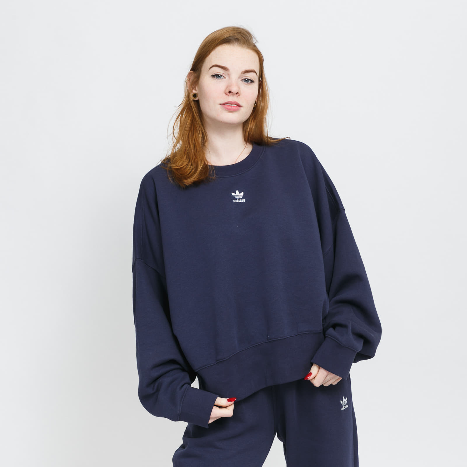 Hoodies and sweatshirts adidas Originals Sweatshirt Navy Footshop