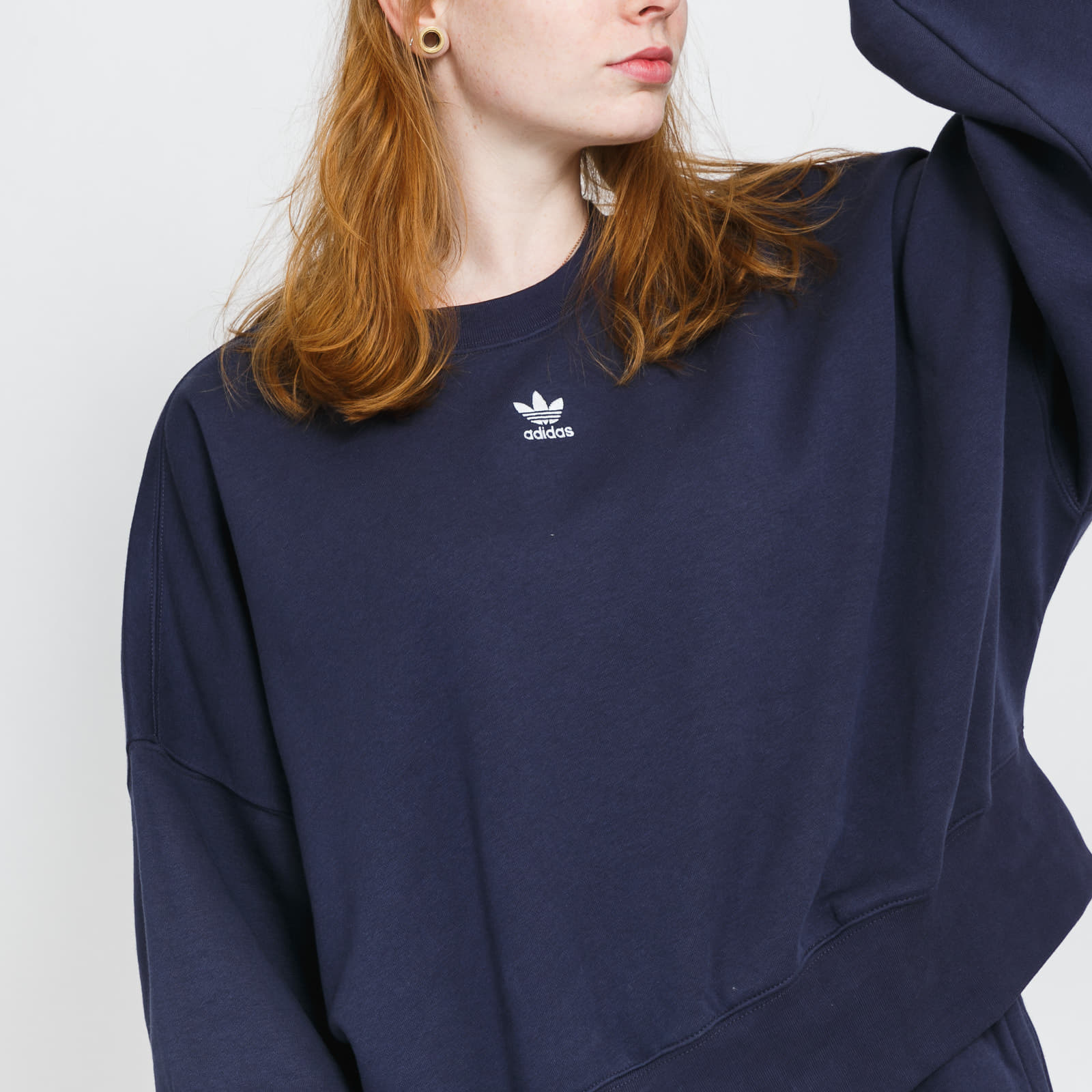 Adidas originals sweatshirt blue sales