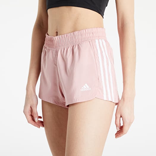 Shorts adidas Originals Pacer3 Stripes Woven Short women Pink