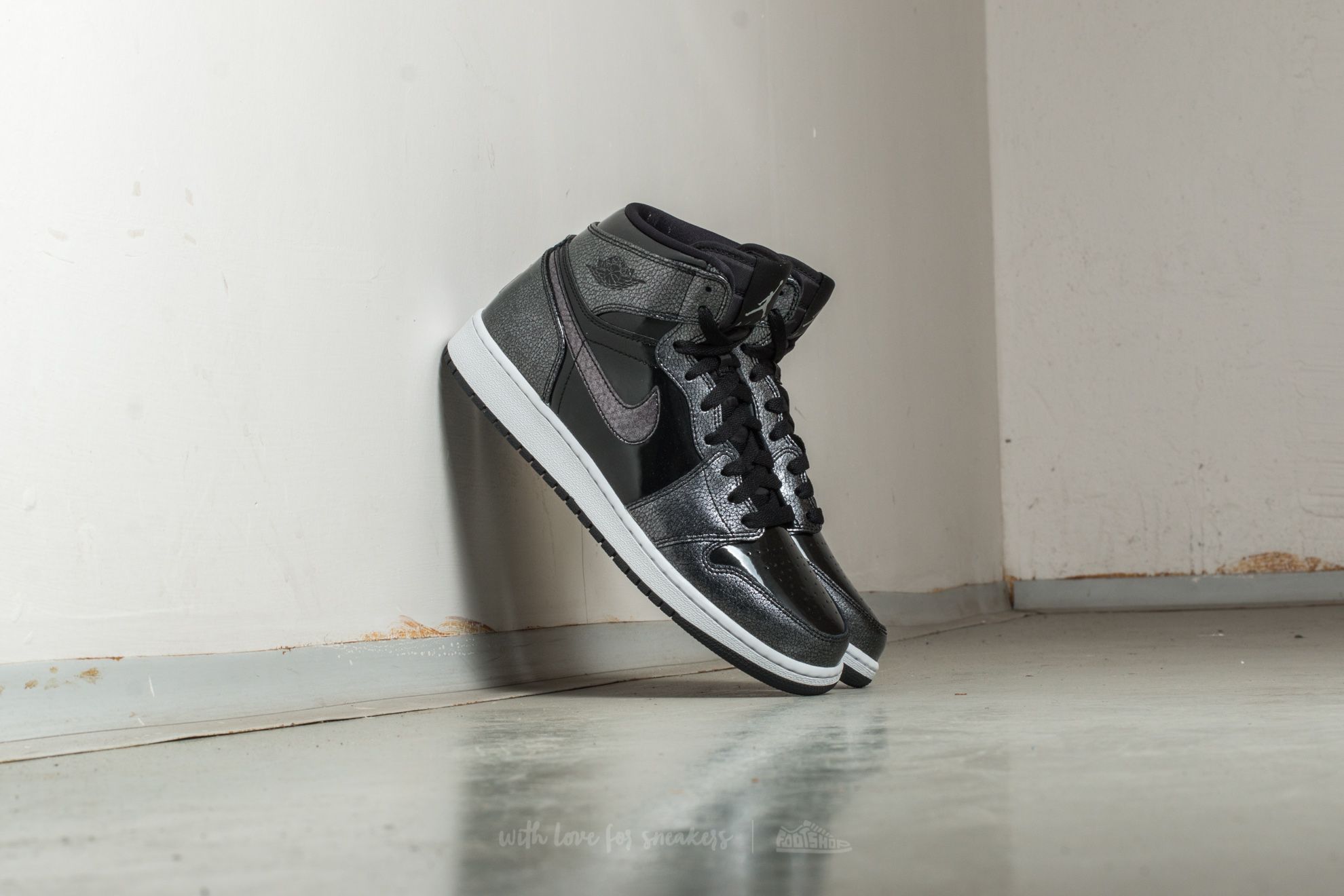 Zapatillas Hombre Air Jordan 1 Retro High Black/ Black-White