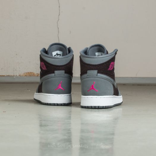 Women's shoes Air Jordan Retro High (GG) Cool Grey/ Vivid Pink