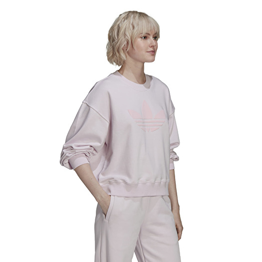 Adidas light pink sweatshirt outlet