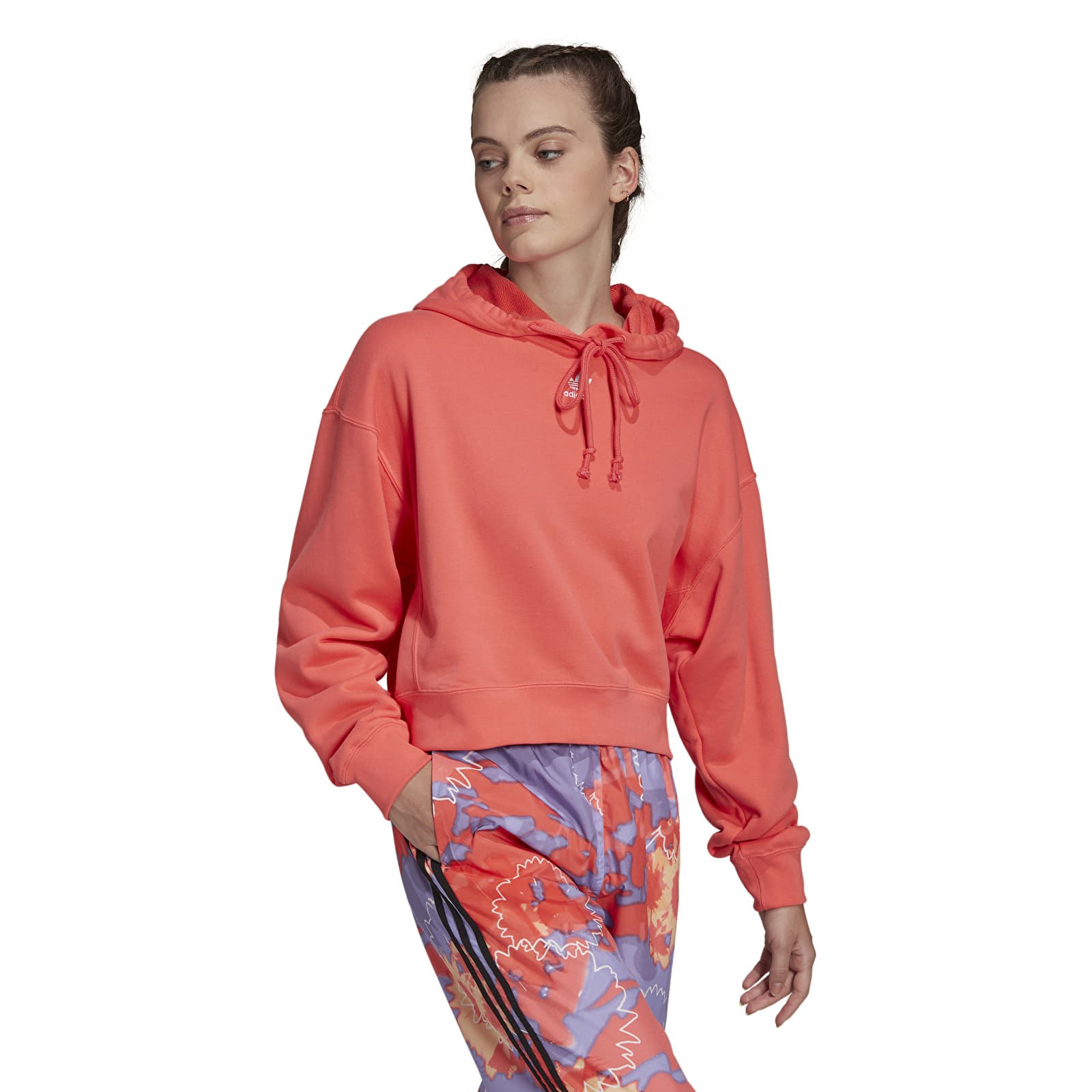 Adidas pullover grau pink outlet