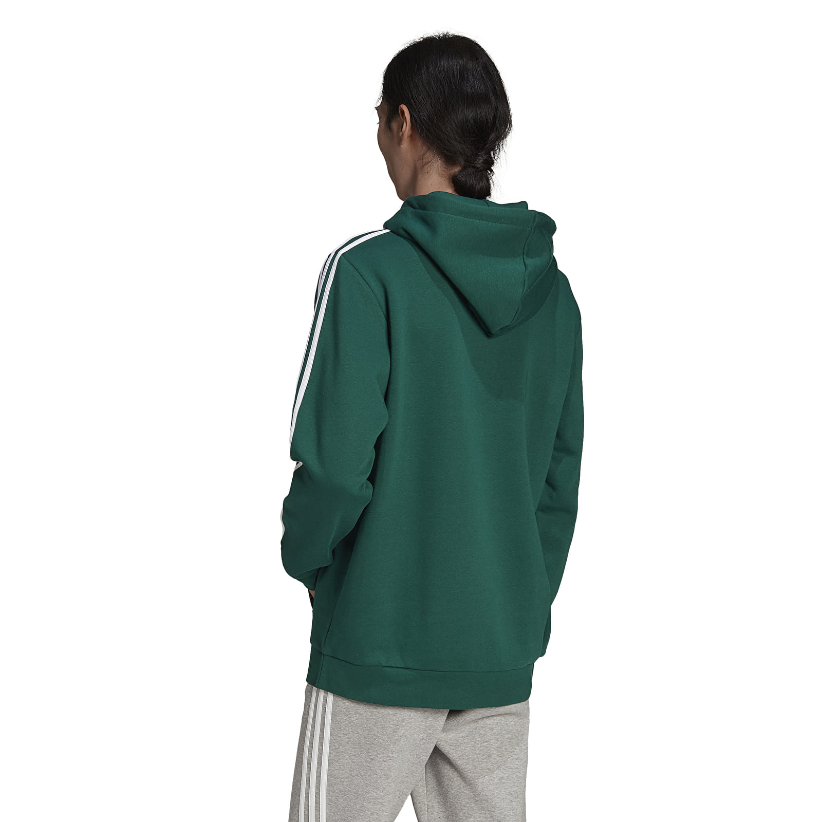 and Hoodies | adidas sweatshirts Hoodie Green 3-Stripes Footshop Originals