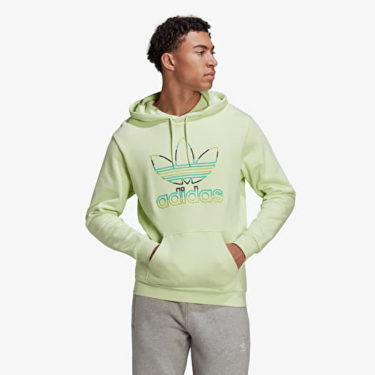 Hoodies and sweatshirts adidas Originals Tref Ser Hood 3 Sweatshirts Green Footshop