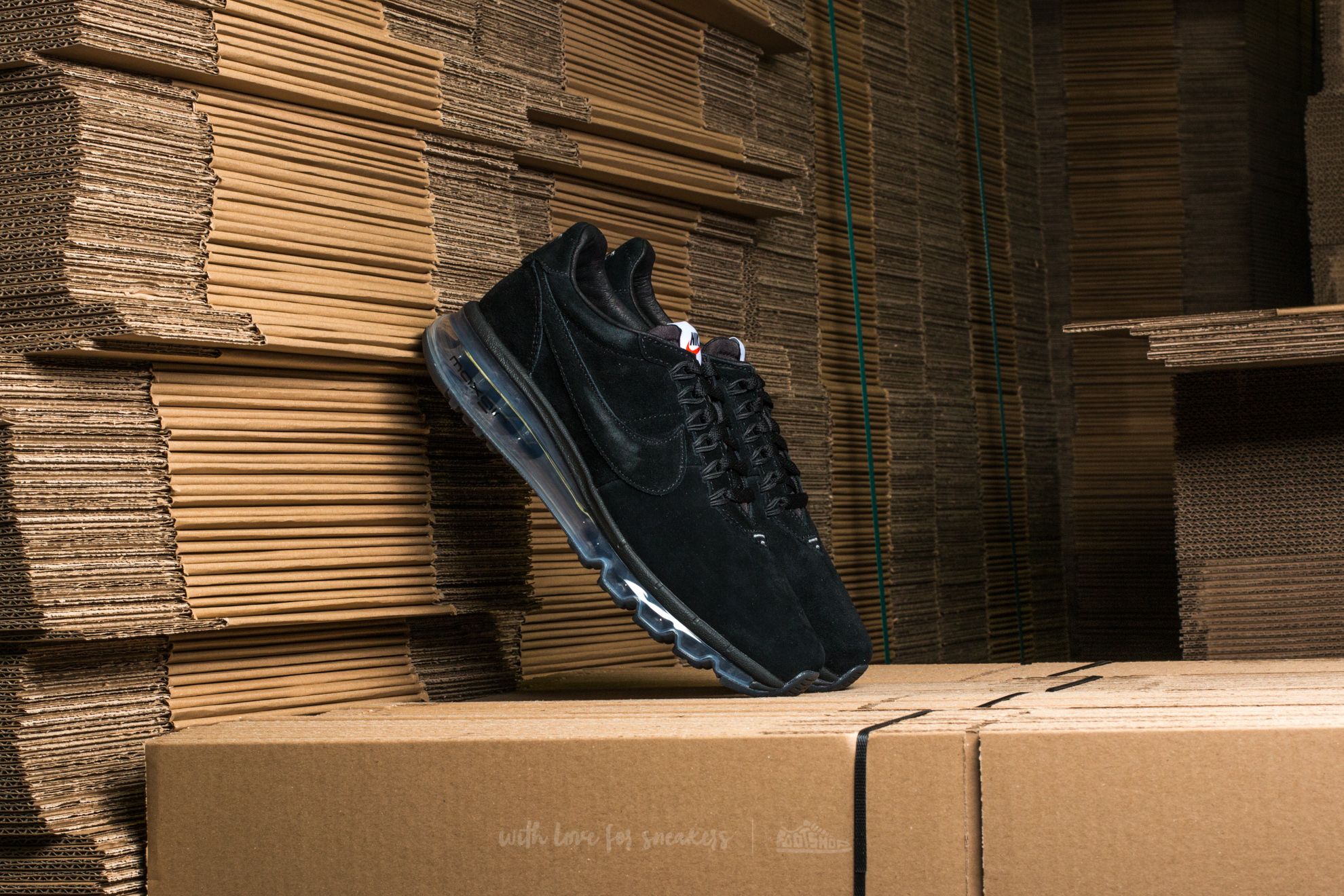 Herren Sneaker und Schuhe Nike Air Max LD-Zero Black/ Black-Black