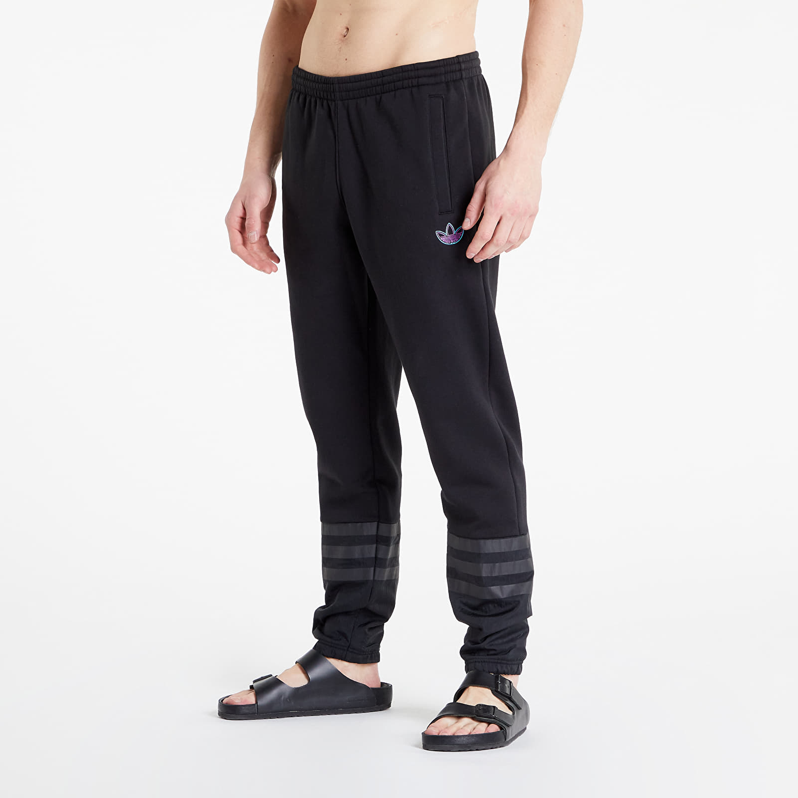 Hosen und Jeans adidas Originals SPRT Fleece pants Black Footshop
