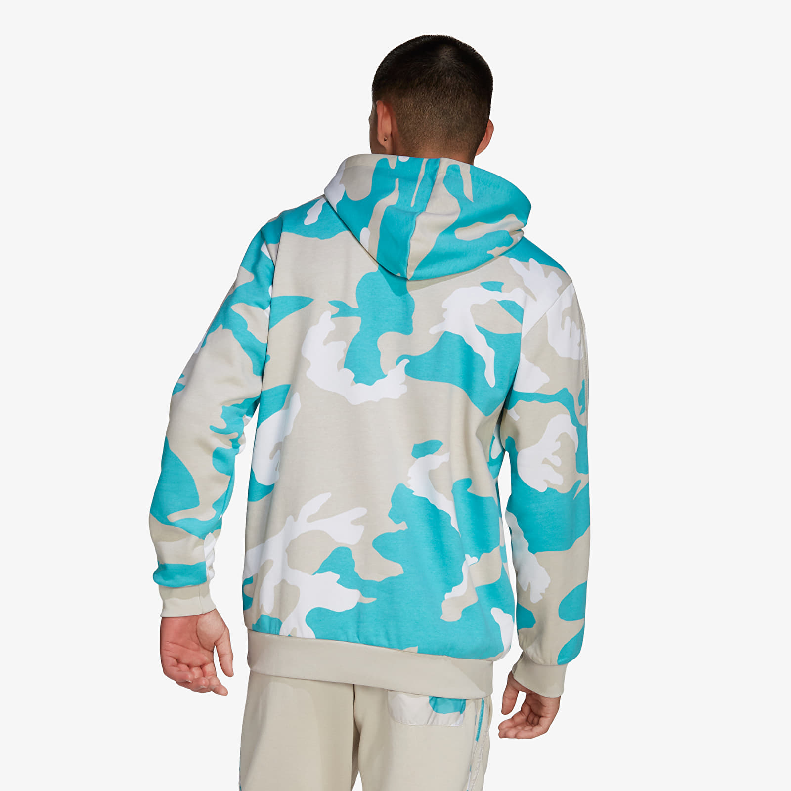Turquoise clearance adidas sweatshirt