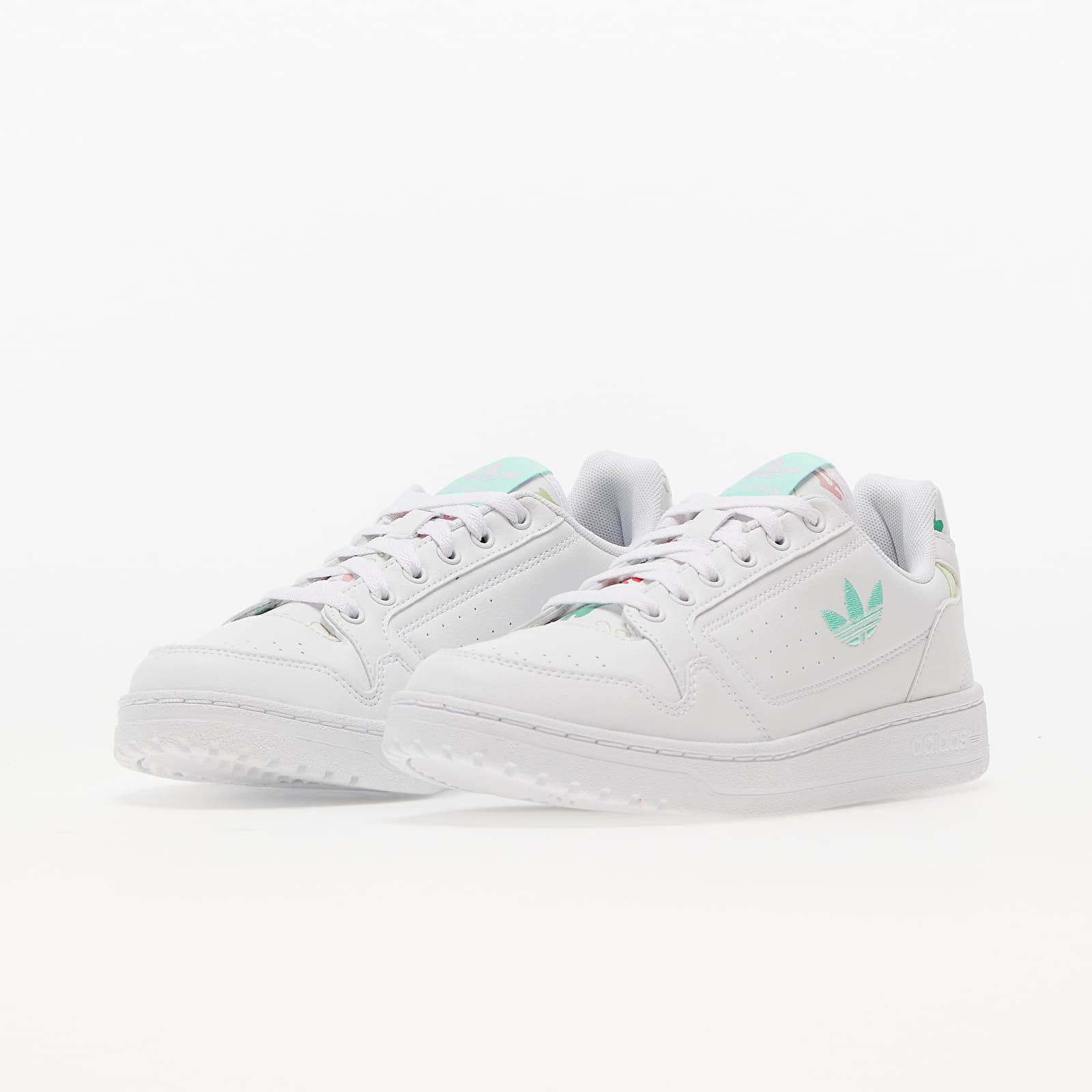 Women's shoes adidas NY 90 W Ftw White/ Ftw White/ Aluminium Lime