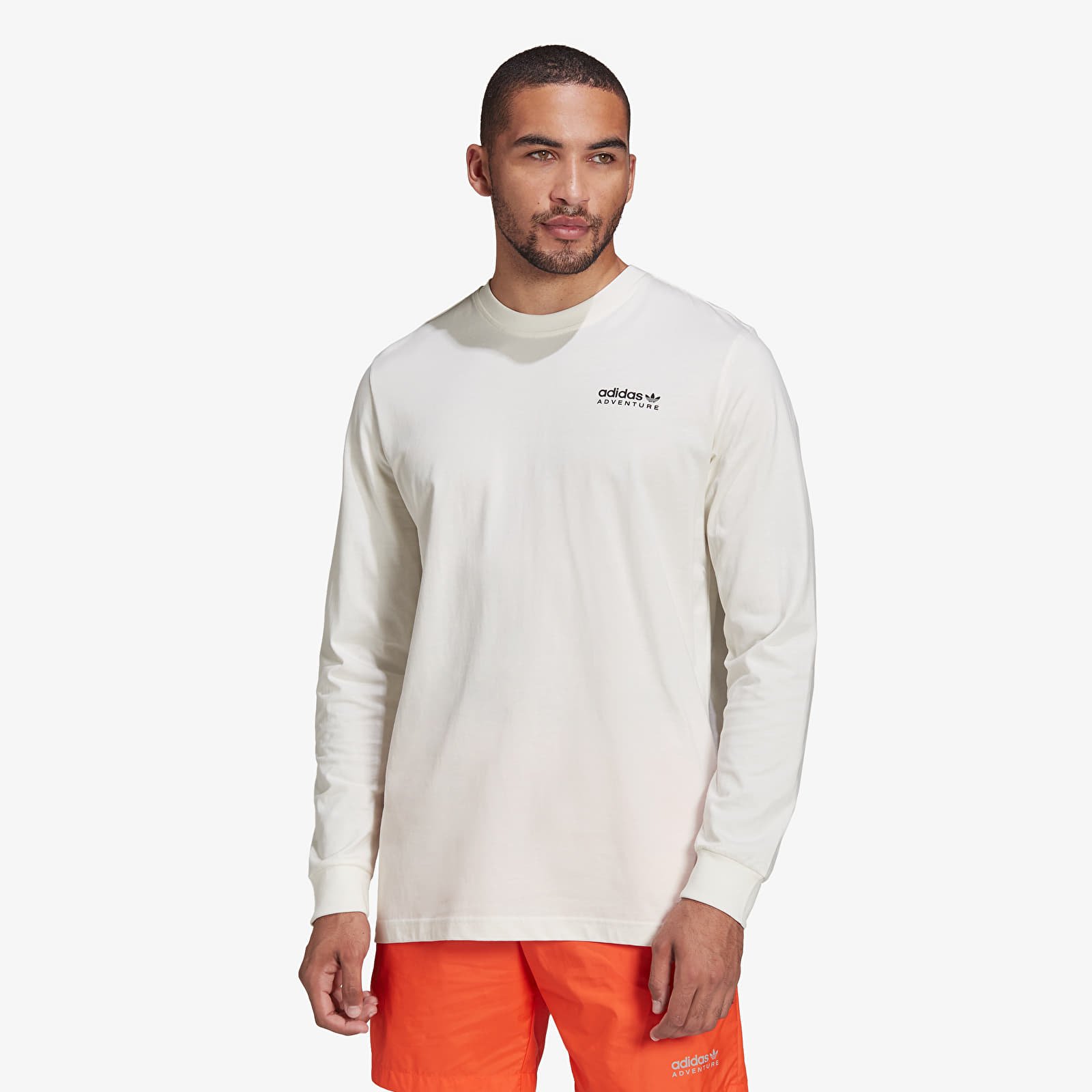 T-shirts adidas Originals Adventure Sunnywave Long-Sleeve Top White