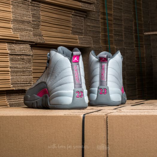 Pink and grey jordans womens clearance