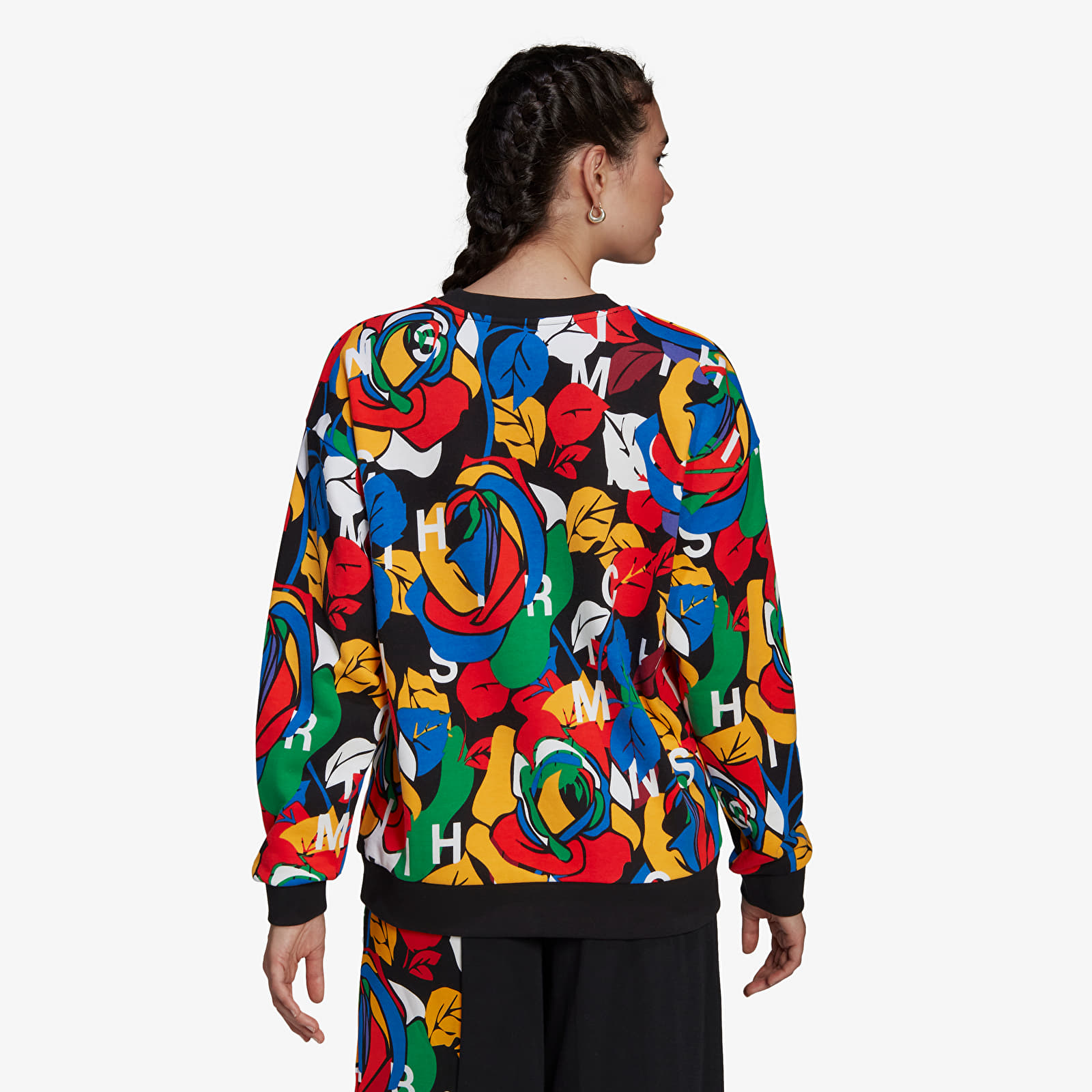 Adidas originals sales hoodie multicolor