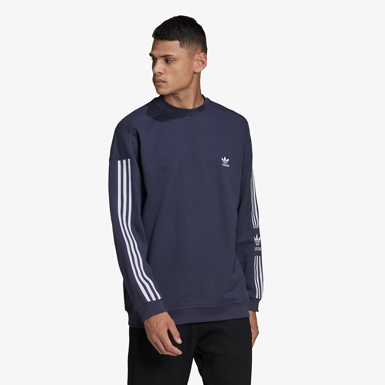 Sweatjacken und Sweatshirts adidas Originals Lock Up Crewneck Navy
