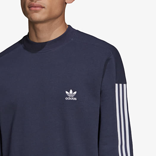 Hoodies and sweatshirts adidas Originals Lock Up Crewneck Navy Footshop
