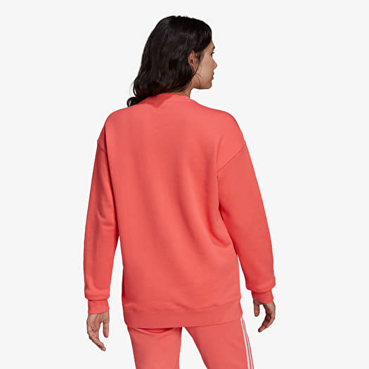 Neuzugänge diesen Monat Hoodies and sweatshirts adidas Crewneck Sweat Originals Pink Footshop | Trefoil