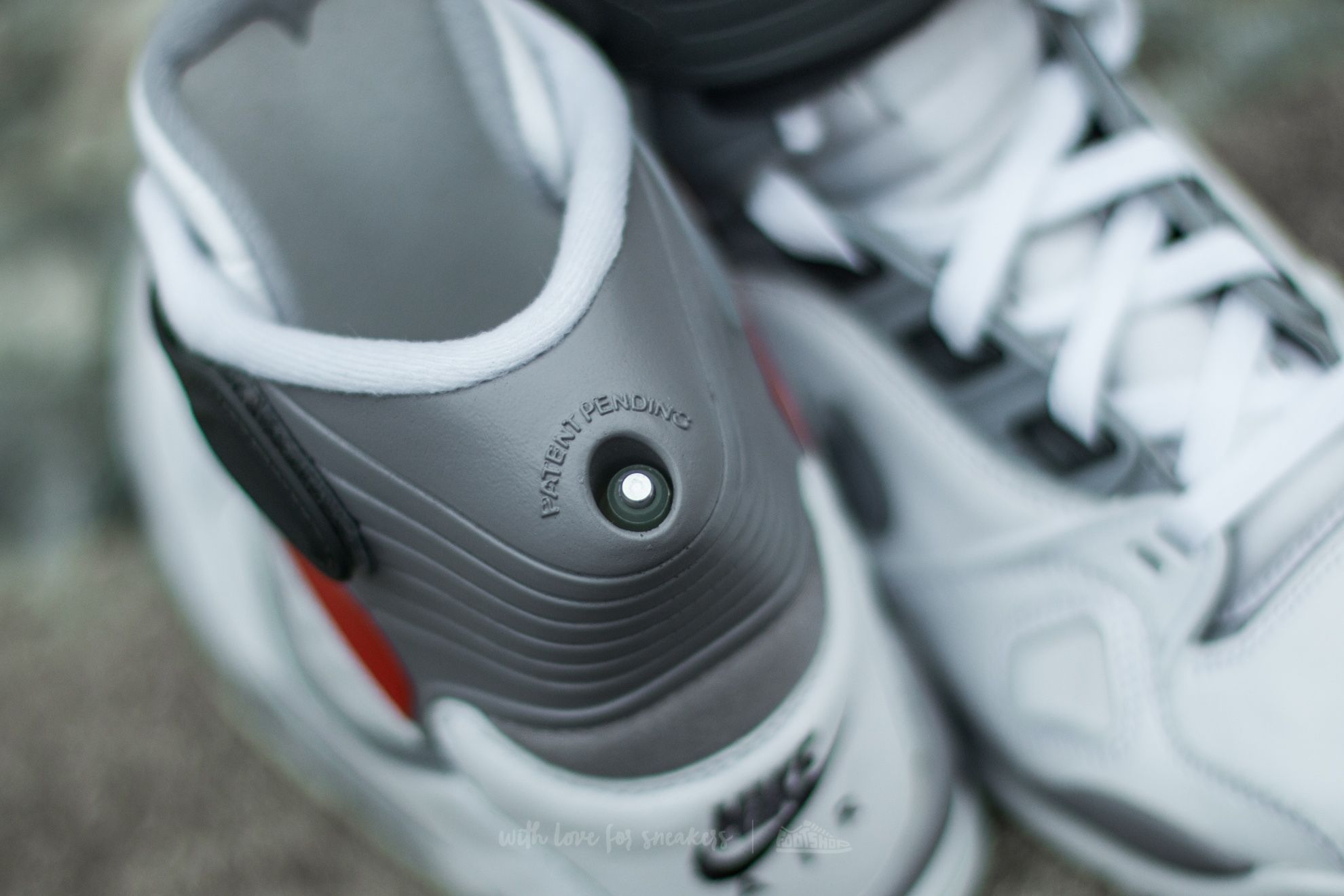 Men s shoes Nike Air Pressure White Cement Grey Footshop