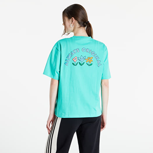 Neues Produkt-Free-Shipping-Festival im Gange! T-shirts adidas Originals Always | Green Original Footshop Graphic Loose T-shirt
