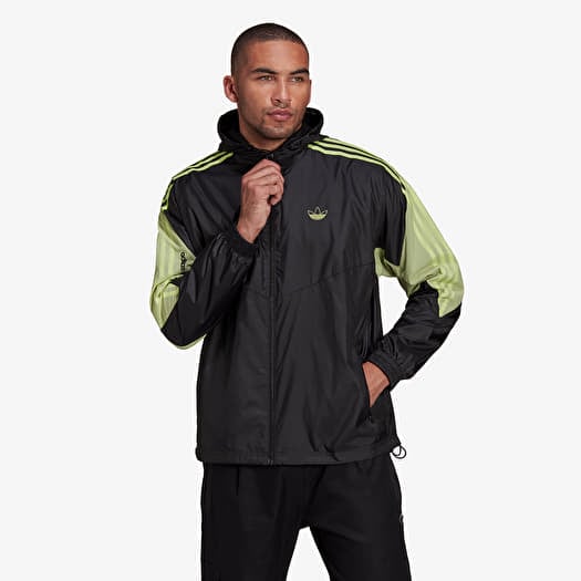 Jackets and Coats adidas Lightning Windbreaker Black Footshop