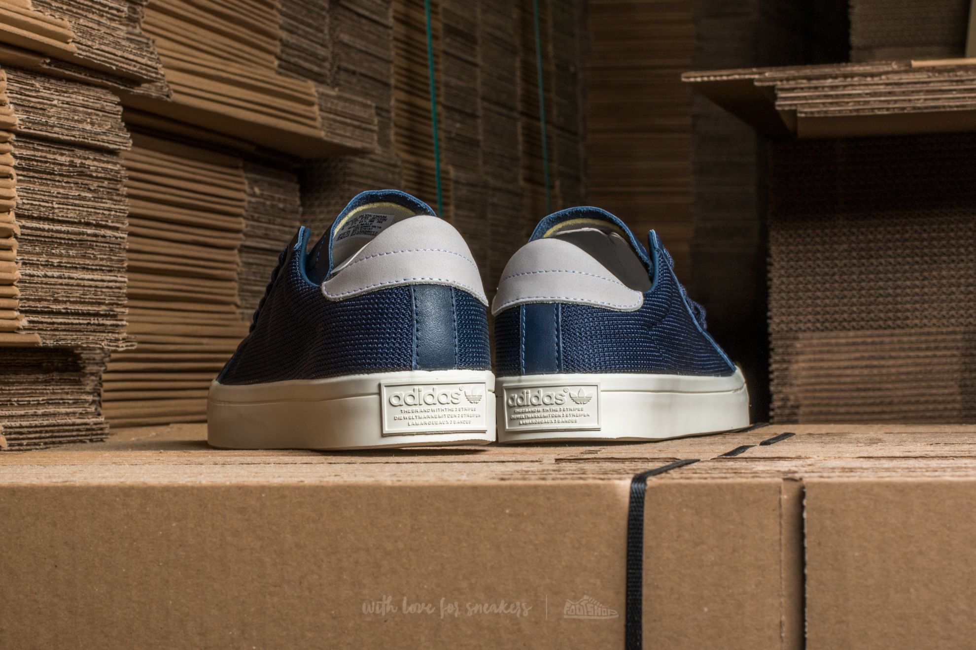Men's shoes adidas Court Vantage Collegiate Navy/ Collegiate Navy/ Ftw White