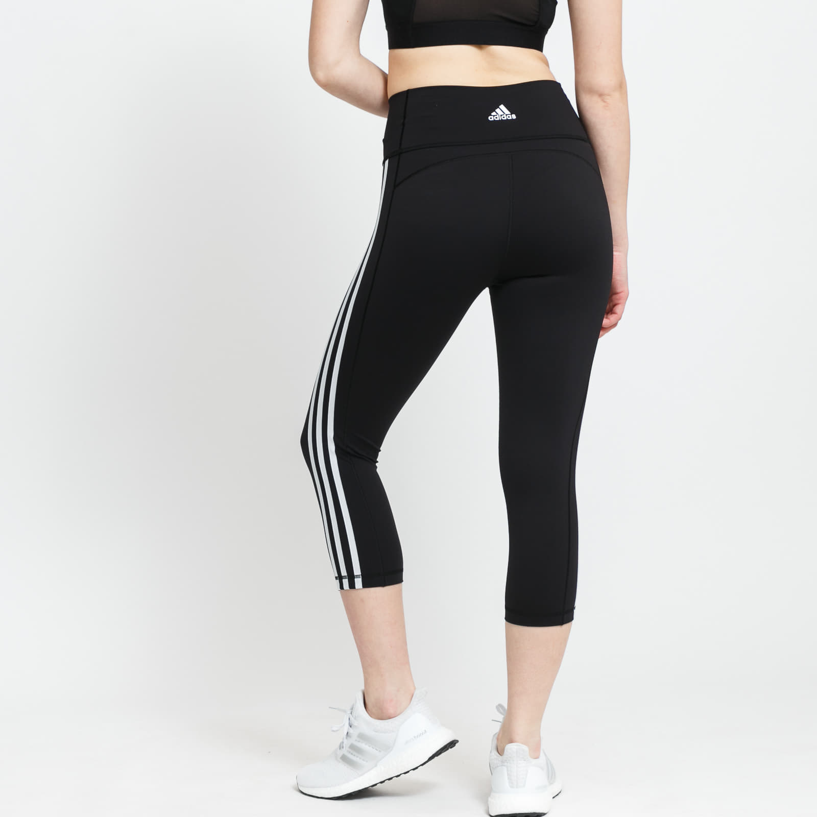 Leggings adidas Performance Believe This 2.0 3-Stripes 3/4 Tights Black