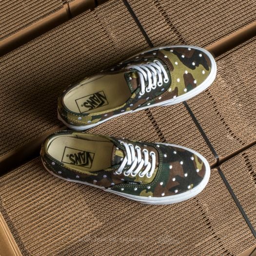 Vans woodland on sale camo authentic
