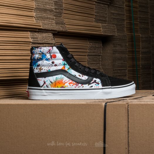 Vans multicolor high top hotsell