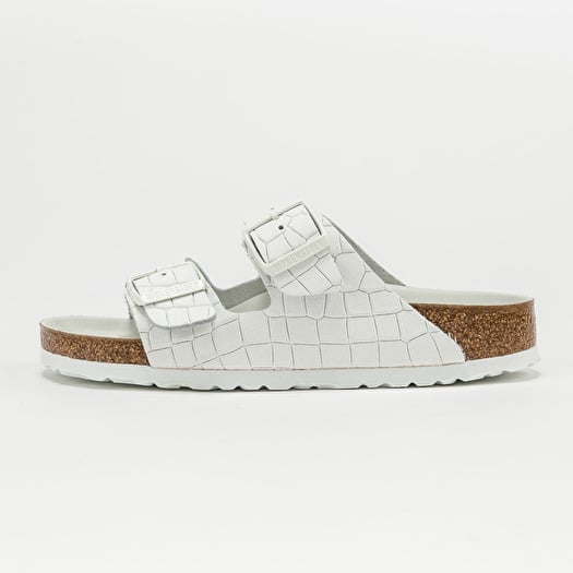 Birkenstock arizona best sale bs white