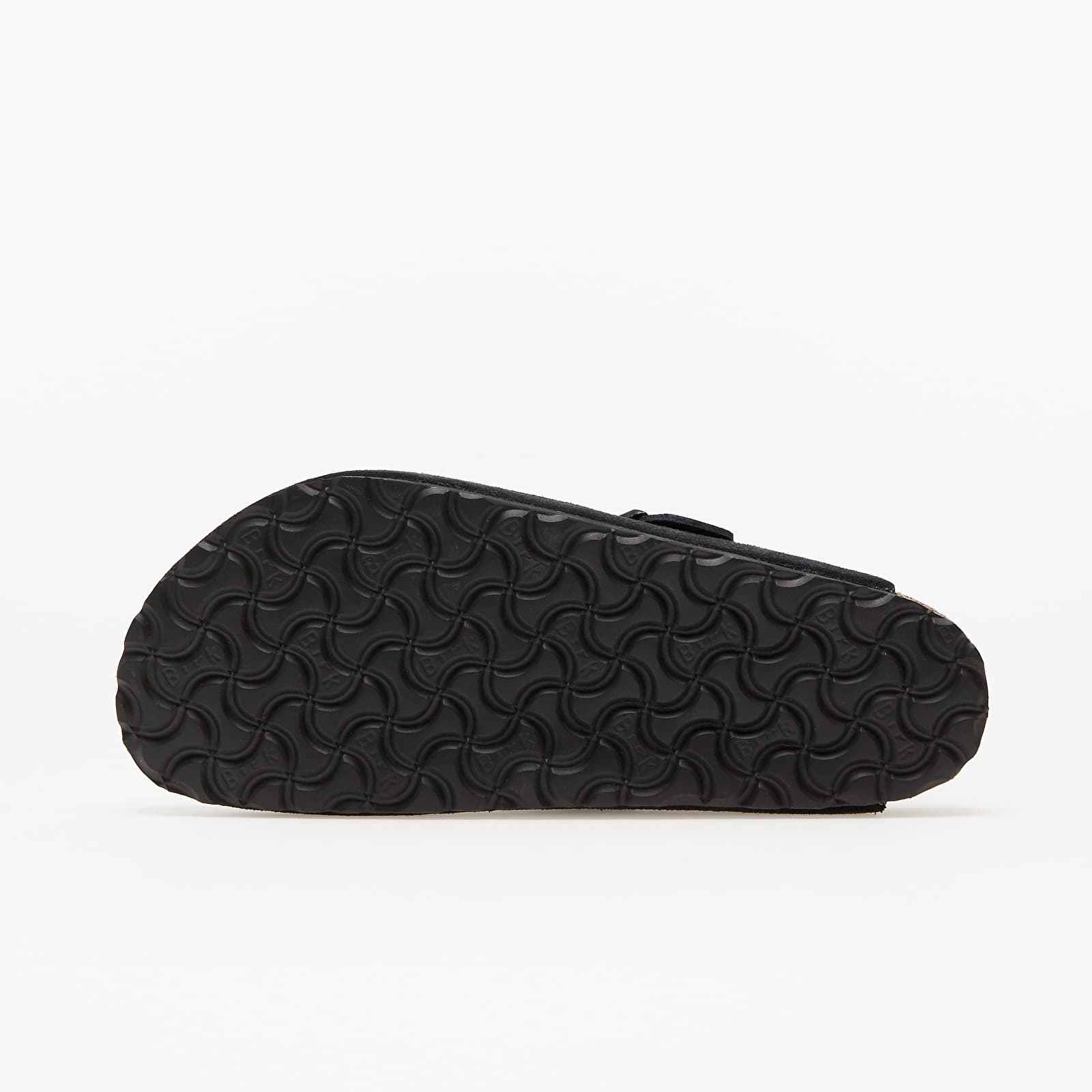 Pánske tenisky a topánky Birkenstock Boston Soft Footbed Velvet Leather Black