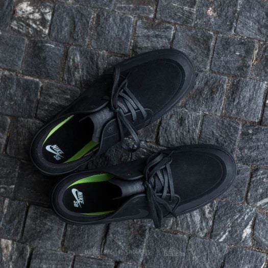 Sb janoski all black suede discount