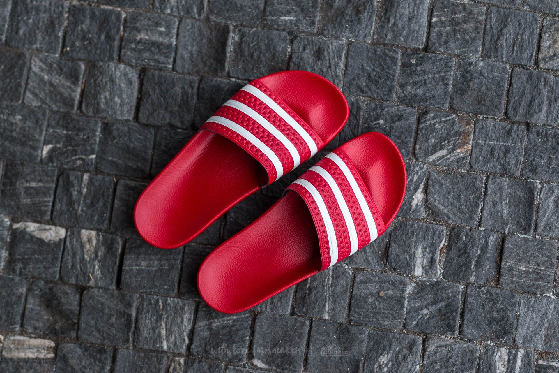 Ανδρικά παπούτσια adidas Adilette Light Scarlet/ White/ Light Scarlet