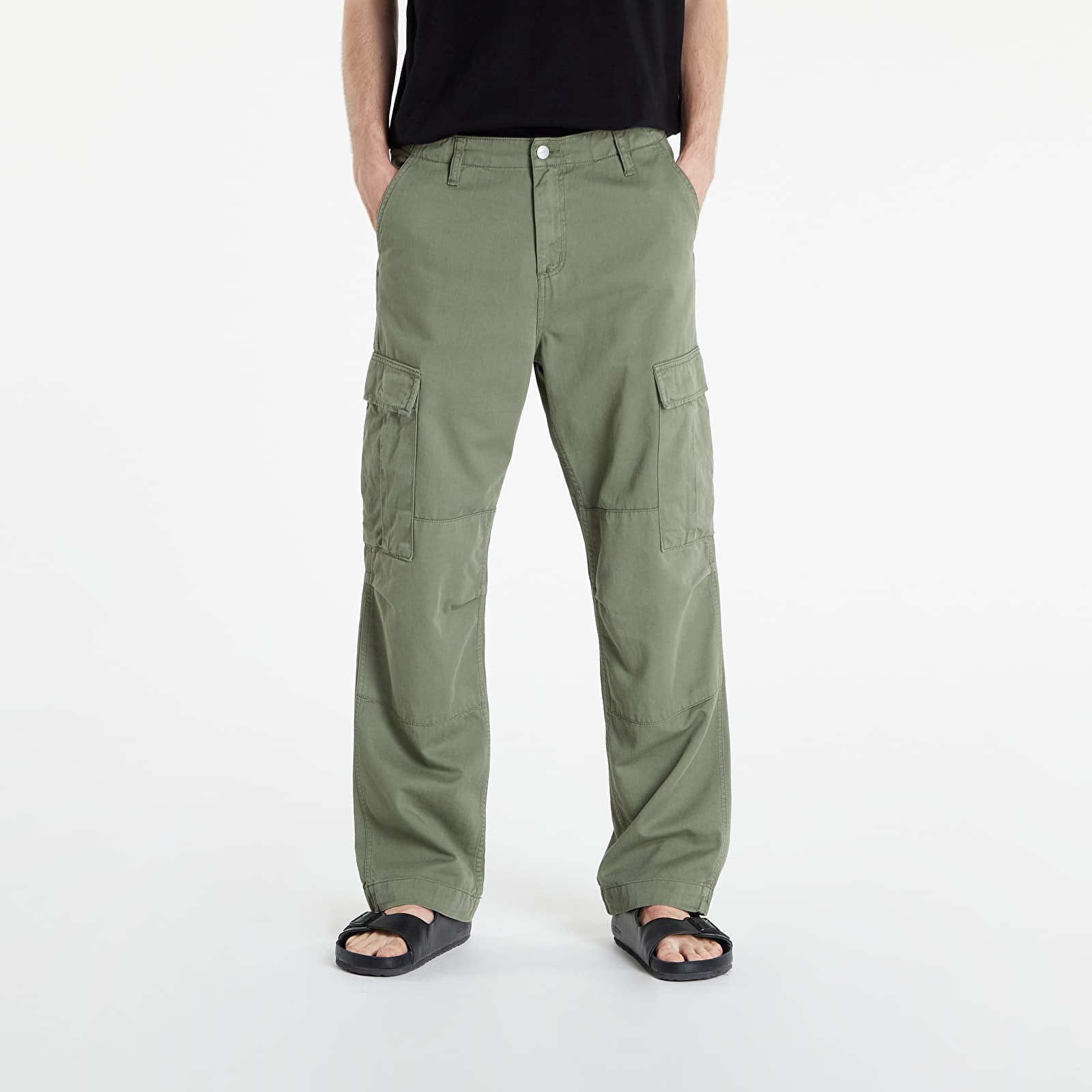 Carhartt cargo new arrivals pants green