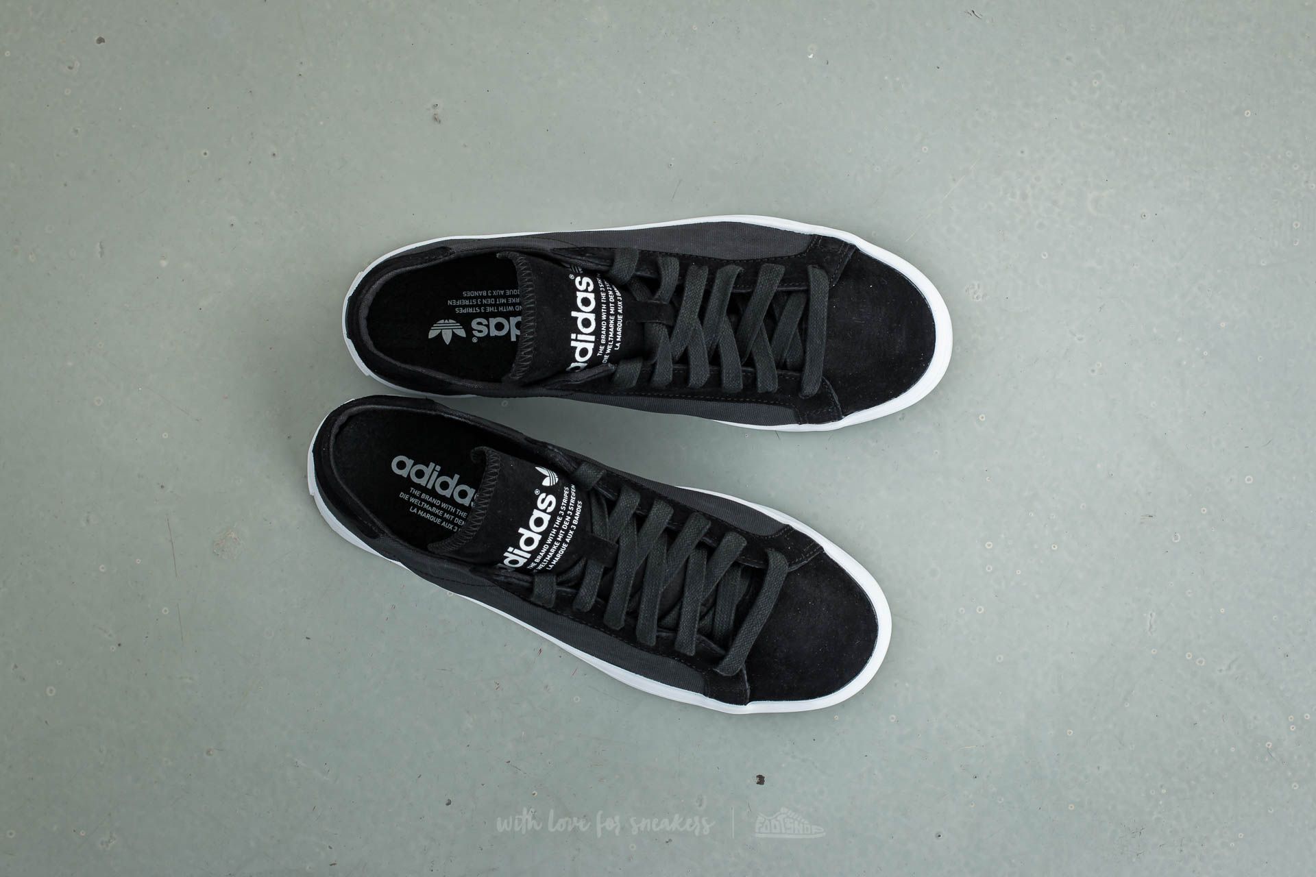 Shoes adidas W Court Vantage Core Black Core Black Ftw White Footshop