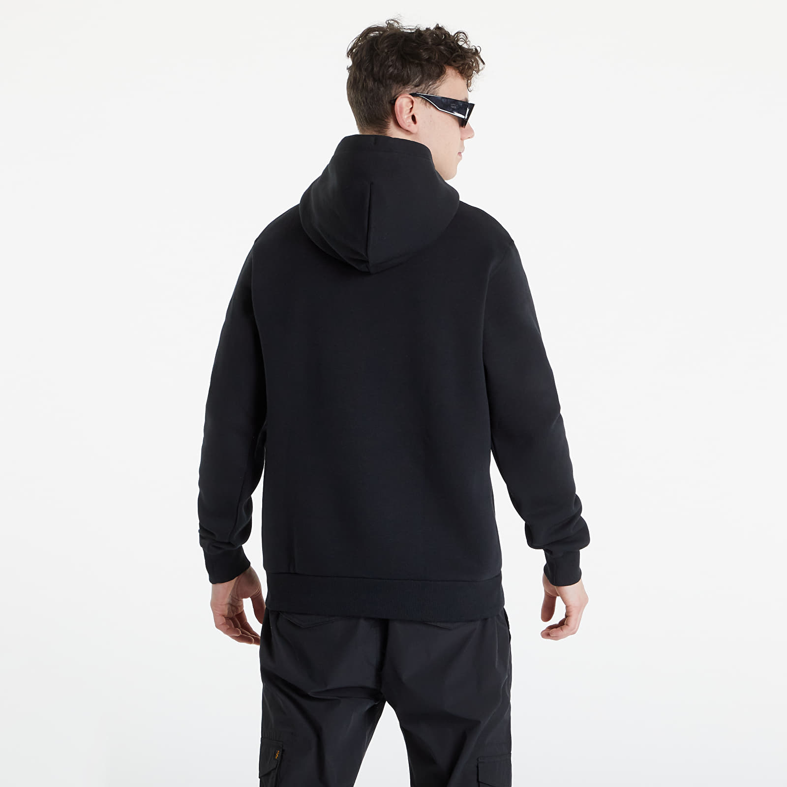 Sweatjacken und Sweatshirts Converse Embroidered Star Chevron Hoodie Black