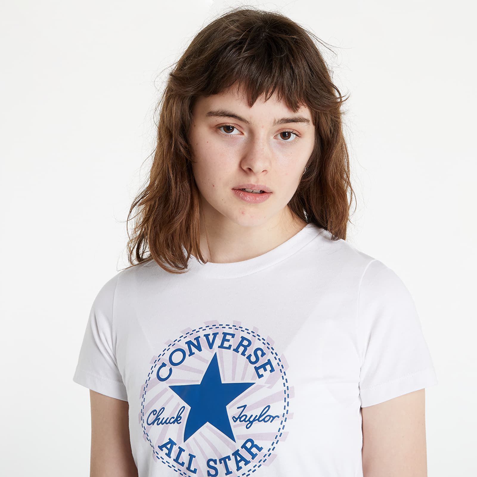 T-shirts Converse Chuck Patch Exploded Graphic Tee White