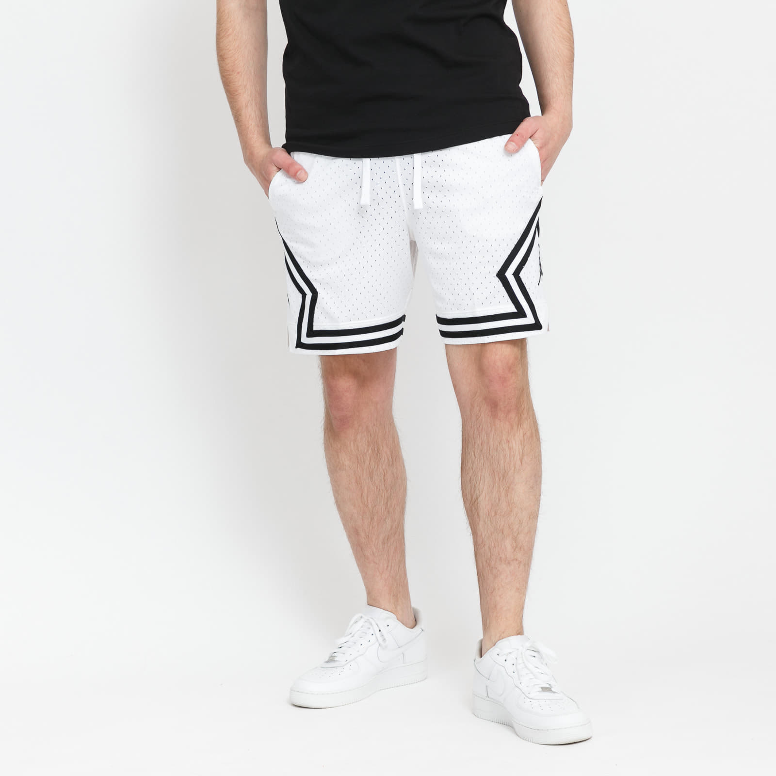 Rövidnadrágok Jordan MJ DF Sport Dmnd Short White