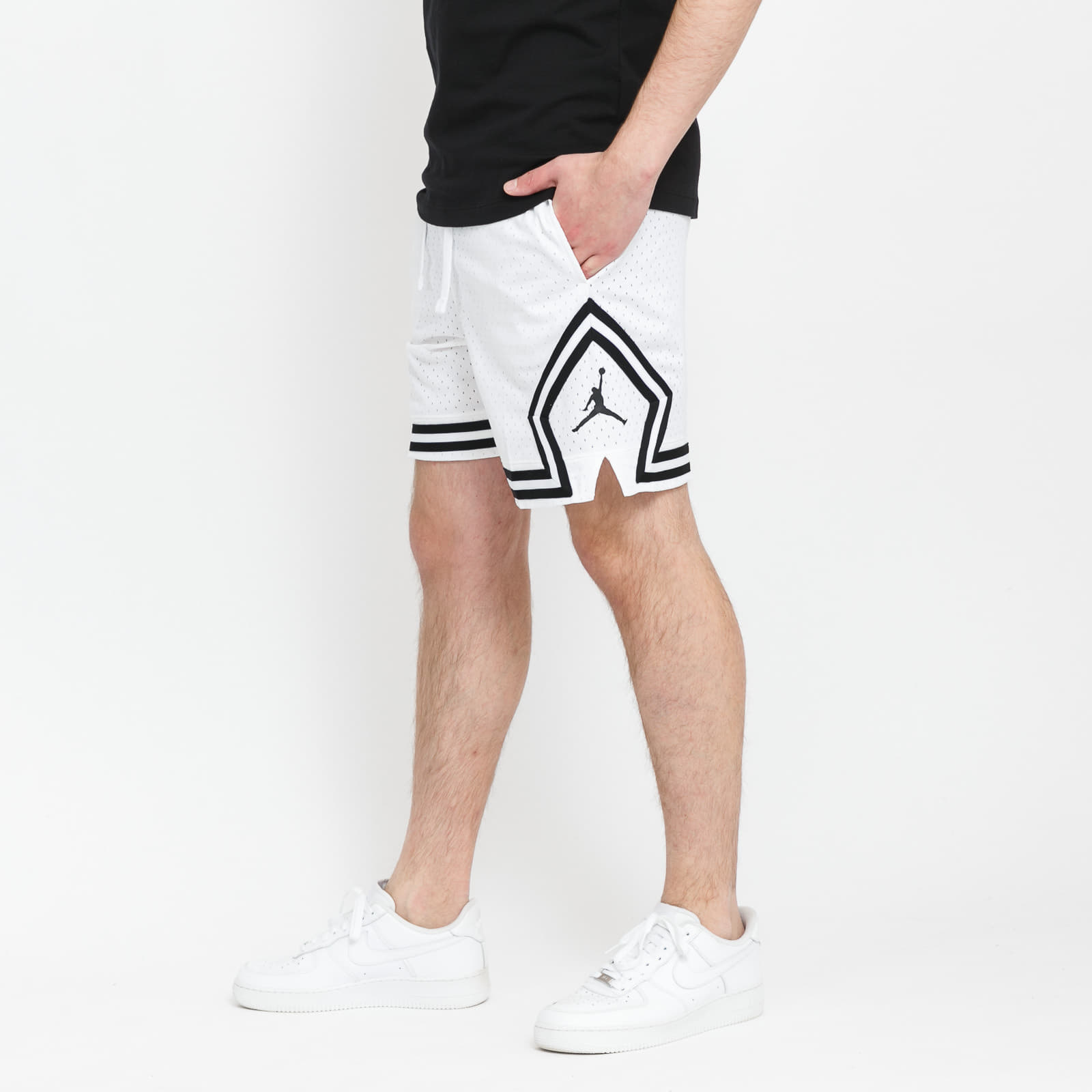 Rövidnadrágok Jordan MJ DF Sport Dmnd Short White