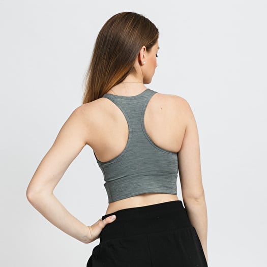 Soutien gorge Nike W NK DF Swoosh Long Line Bra Melange Olive