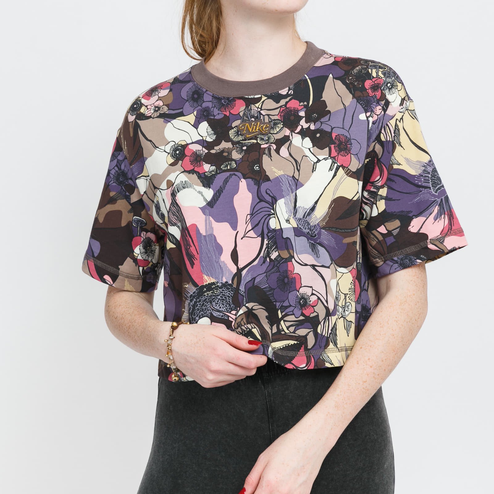 T-särgid Nike W NSW Femme Top SS AOP Multicolor