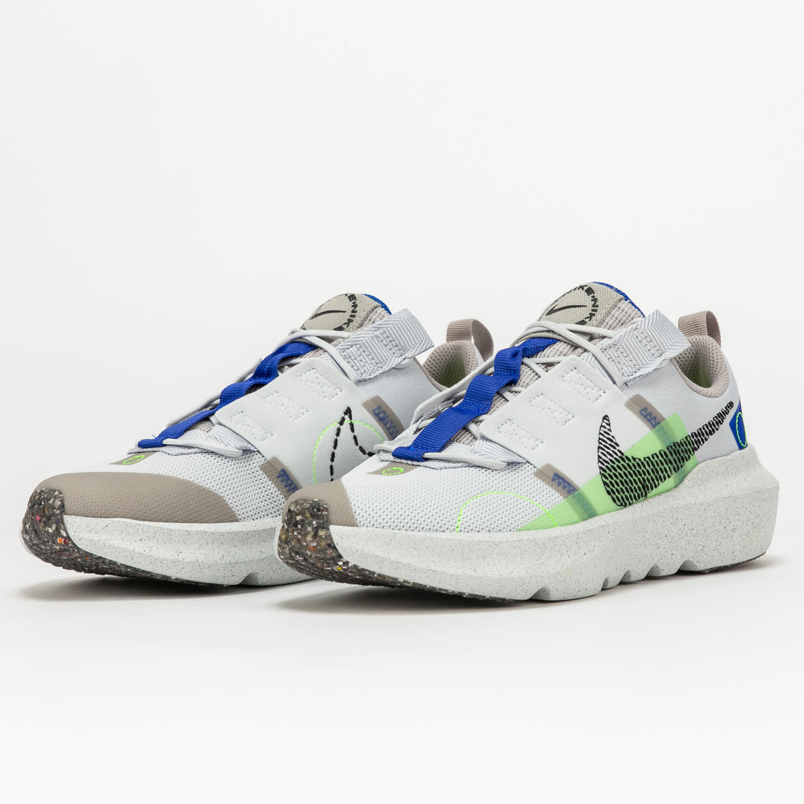 Încălțăminte și sneakerși pentru femei Nike Crater Impact (GS) Pure Latinum/ Black