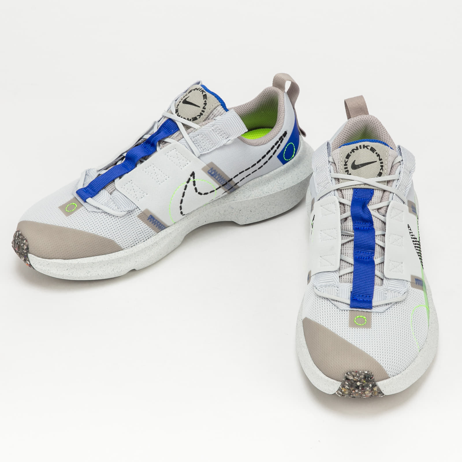 Încălțăminte și sneakerși pentru femei Nike Crater Impact (GS) Pure Latinum/ Black